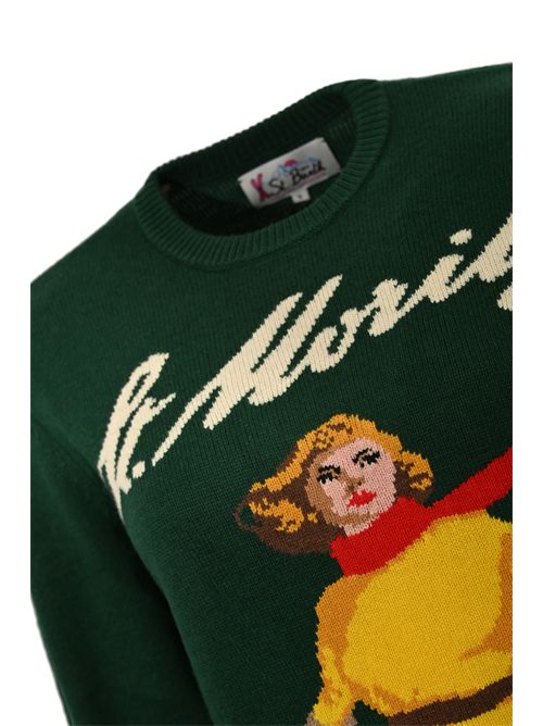Maglione New Queen Moritz in misto lana e cachemire Mc2 Saint Barth | QUE001800445I